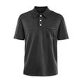 thumbnail image 2 of Mens Vintage Washed Polo Shirts Classic Fit Pullover Shirts Summer Lapel Button Tops Casual Retro Distressed Tee Top, 2XL, 2 of 5