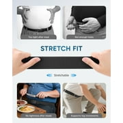 FAIRWIN Ratchet Belts for Men Nylon Web Golf Work Belt with Automatic Buckle, Black
