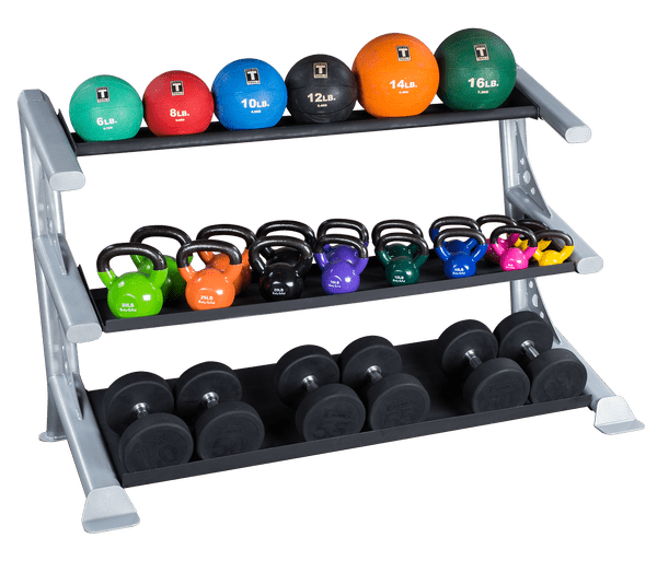 Dumbbells, Kettlebells and medicine Balls Rack