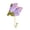 C, variant on Beautiful Purple Flower Decorative Wall Hook, #C