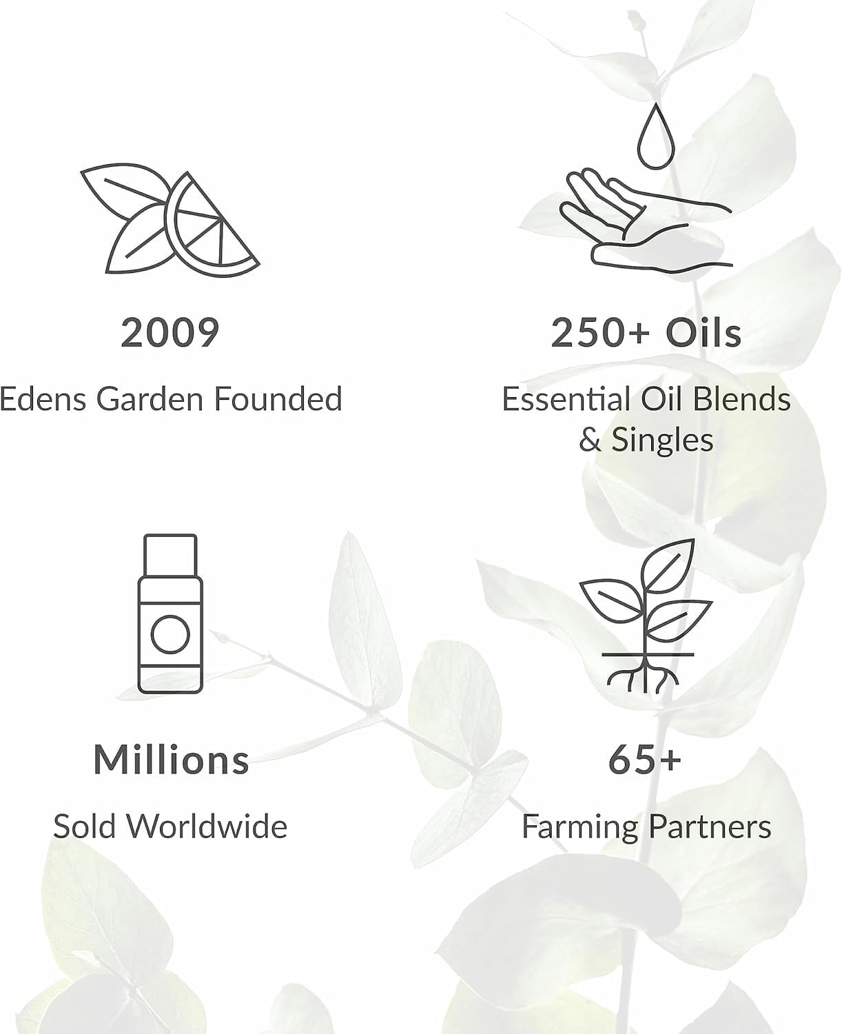 Edens Garden Eucalyptus- Smithii Essential Oil- 100% Pure Premium Grade, Undiluted, Natural, Therapeutic, Aromatherapy, The Best for Diffuser, Skin, Hair, Humidifiers 30 ml (1 fl oz)