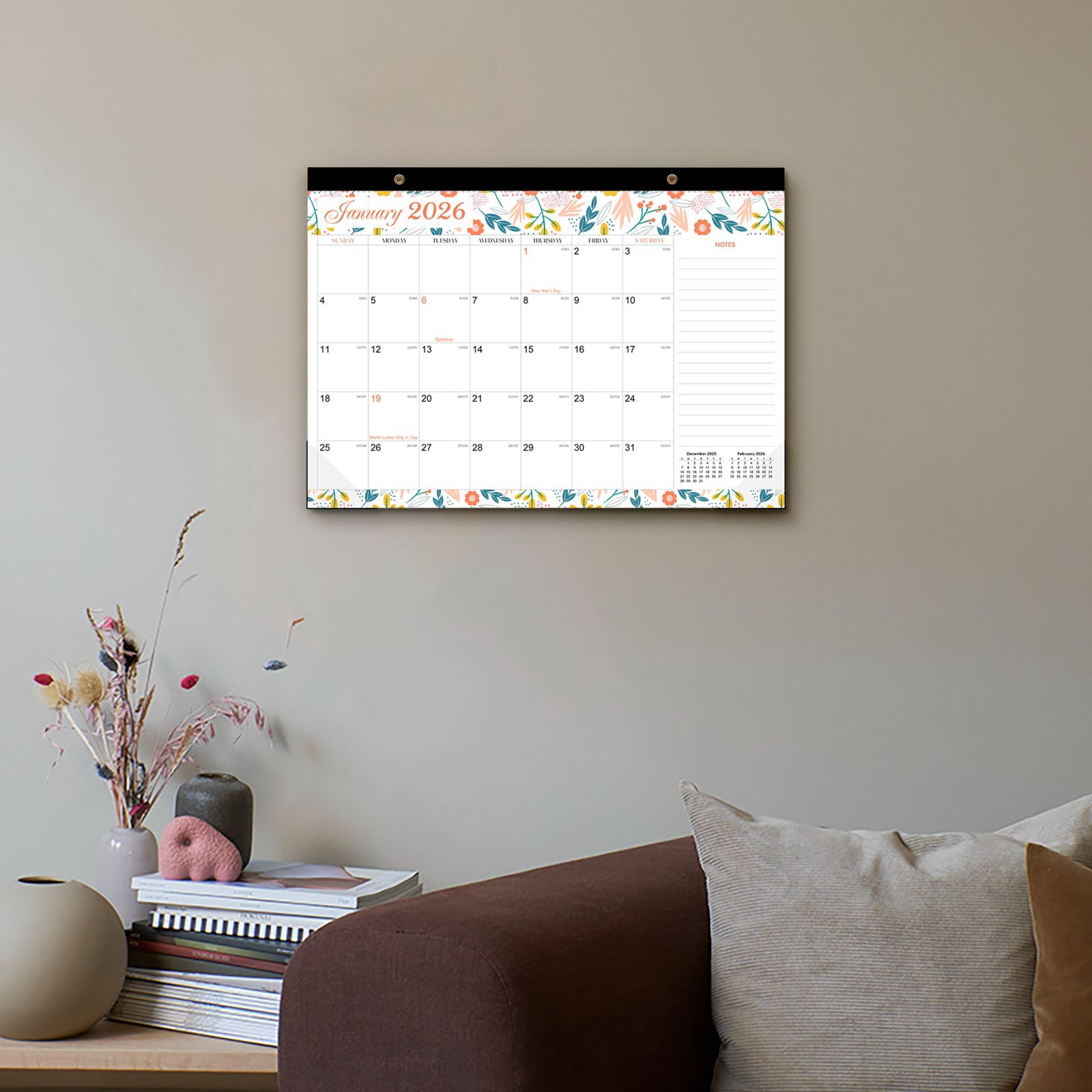 Desk Calendar 2026 Wall Calendar 2026 Covers January 2026 June2027