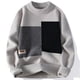 thumbnail image 2 of Suéter de cachemira de lujo de alta gama para hombre, nuevo jersey de cuello alto de invierno, suéteres gruesos y cálidos, jersey de Navidad para hombre a la moda, 2 of 4