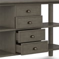 thumbnail image 3 of Allora Modern Wood 54" Transitional Console Sofa Table in Farmhouse Gray, 3 of 8