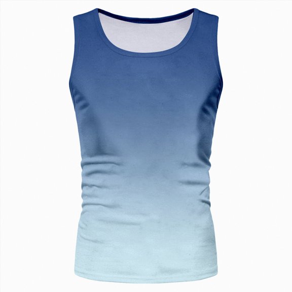 KPOPLK Gynecomastia Compression Shirt Men - Premium Slimming Undershirt Compression Tank Top Mens Shapewear & Body Shaper(Blue,L)