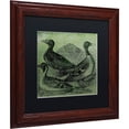 thumbnail image 2 of Trademark Fine Art "Mallards" Canvas Art by Color Bakery Black Matte, Wood Frame, 2 of 2