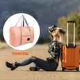 thumbnail image 4 of Bolsa de viaje plegable ZHAOCHENG gran capacidad ligera impermeable color beige, 4 of 4