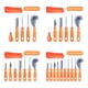 thumbnail image 3 of Irfora 5 uds Kit de tallado de calabaza de Halloween herramientas profesionales de acero inoxidable suministros de tallado de corte de calabaza profesional Irfora Kit de tallado, 3 of 7
