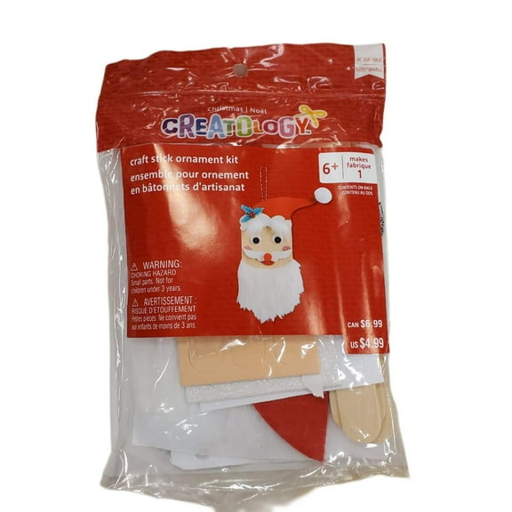 Creatology Christmas Craft Stick Ornament Kit