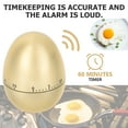 thumbnail image 2 of Creative Egg Shape Timer Interesting Time Reminding Tool for Kitchen Cooking and Student Use, 2 of 5