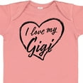 thumbnail image 4 of Inktastic I Love My Gigi in Black Chalk Heart Boys or Girls Baby Bodysuit, 4 of 5