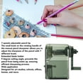 thumbnail image 4 of Handheld Pencil Sharpener, Reliable ABS And Alloy Steel Multipurpose Manual Pencil Sharpener  For 6 To 8mm Diameter Charcoal For Art Studios For School, 4 of 8