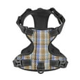 thumbnail image 4 of XMXY No Pull Dog Harness, Abstract Plaid Style Adjustable Reflective Pet Harness with Oxford Vest, Small Size, 4 of 8