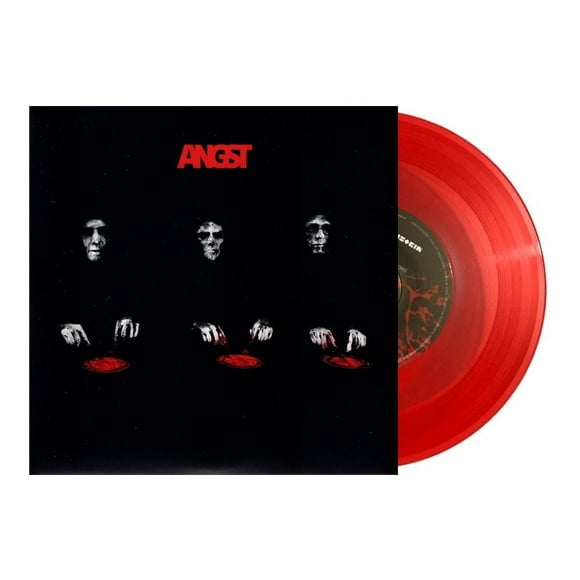 Rammstein Angst Single Lp Acetato Vinyl / Rojo Universal Vinyl