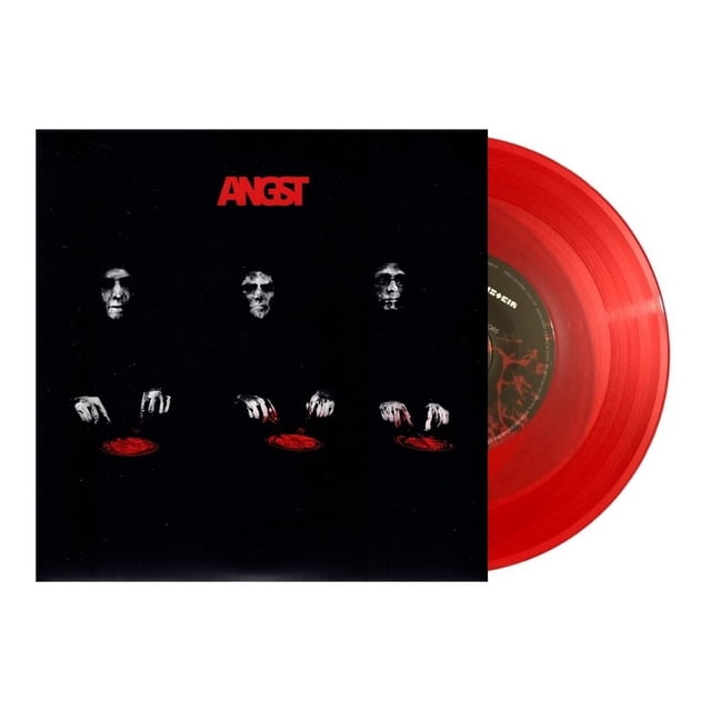 Rammstein Angst Single Lp Acetato Vinyl / Rojo Universal Vinyl
