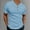 Blue, variant on Wancir Men's V-Neck Compression Shirts Quick Dry Short Sleeve T-Shirts Sports Undershirts Baselayer Tee Tops