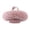 Sakura Pink, variant on Bathroom Cleaning Sponge Brush with Foam and Silicone Exfoliator for Shower Scrubbing and Spa-Grade Hygiene, 10 cm×7 cm, Cream