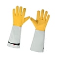 thumbnail image 4 of Guantes de jardinería de cuero Long PU Guantes de protección del antebrazo Accesorios de jardinería a prueba de espinas Guantes de trabajo para cortar L, 4 of 8
