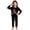 l-Black, variant on WhouRiu Girls Halloween Graphic Pajamas Long Sleeve Crew Neck T Shirts And Pants Pajama Set 2 Piece Kids Autumn Winter Cozy Cute Sleepwear,7-8 Years