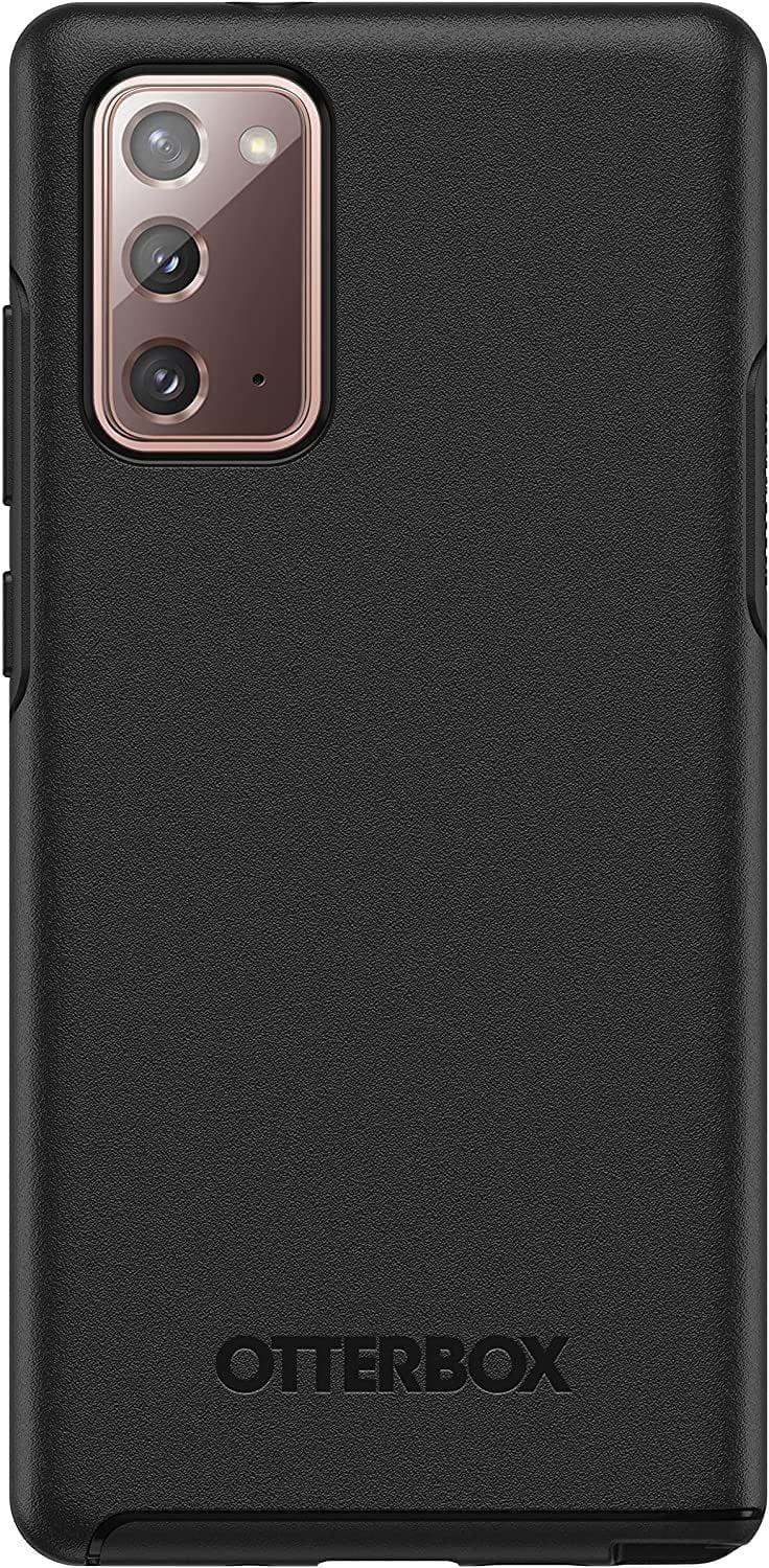 OtterBox Symmetry Clear Series Case for Samsung Galaxy Note 20 5G ONLY - NOT Ultra Non-Retail Packaging - Black