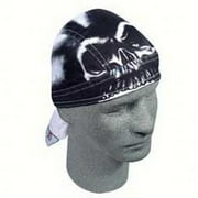 Zan Headgear Road Hog Flydanna Headwrap Airbrush Skull