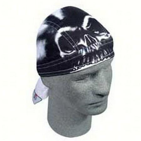 Zan Headgear Road Hog Flydanna Headwrap Airbrush Skull