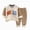 R121-Coffee, variant on NOLDARES Toddler Boys Pajamas Set 2Pcs Long Sleeve Cotton Print Top and Pants Soft Sleepwear Pjs Jammies Fall Winter 6-12 Months 12-24 Months 2t 3t 4t 5t 6t 7t 8t 9t Children,Coffee,9-10 Y
