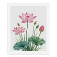 thumbnail image 5 of Paint by Numbers Kit for Adults, Pink Lotus Elegance Blossom Art Paint by Numbers, Easy Paint by Numbers Kit for Adults Beginner, DIY Adult Paint by Number Kits on Canvas, 12x16in Home Decor, 5 of 7