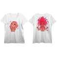 thumbnail image 3 of Magic The Gathering Fiery Transformation Junior's White T-shirt-XL, 3 of 4
