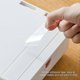 thumbnail image 5 of Self Adhesive Storage Drawer Hidden Drawer Under Desk Drawer Under Desk Storage Box (White), 5 of 5