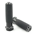 thumbnail image 4 of NS 1" 25mm Handle Bar Hand grips for Harley Touring Sportster XL883 XL1200, VRSC 02-17, XL 96-later, XR 08-13, Dyna 96-17, Black, 4 of 5