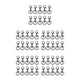 thumbnail image 2 of Toystoory 10pcs / set Llaveros Langosta - Llaveros seguros y elegantes para todos los días El precio es bajo Metal Swimming black Type2 NO2, 2 of 6