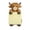 B, variant on 3.94in Resin Highland Cow Sticky Note Holder for Office Desk Decor, Cute Animal Memo Pad Dispenser Home Desktop Organizer Accessory