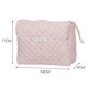 thumbnail image 3 of Bolsa de cosméticos para mujer, con cremallera, acolchada, para maquillaje, bolsos de mano, organizador de viaje portátil (rosa) Sywqhk Para Estrenar, 3 of 3