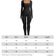 thumbnail image 3 of Trajes de ropa activa para mujer Mono de ropa deportiva con cuello cuadrado para deportes (Negro M) Ehuebsd Para Estrenar, 3 of 7