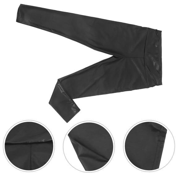 Raindrops Women Yoga Legging Stretchy Comfort PU 1Pack