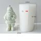 thumbnail image 2 of 3D DIY Cute Santa Claus Candle Silicone Mold, 2 of 5
