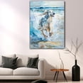 thumbnail image 5 of Afghan Hound Dog Canvas Wall Art Puppy Print Pet Paintings Artwork, Afghan Hound Dog Painting Poster Home Decoration Kids Bedroom Decor Framed, 5 of 6