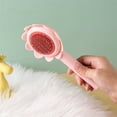 thumbnail image 3 of Pet Hair Removal Comb Brush Cleaning Slicker Brush for Cats Dog Hair Scraper Pet Grooming Tool Accessories, 3 of 8