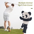thumbnail image 4 of Golf Club Head Cover Soft Animal Driver Headcover Plush Lion/Tiger/Hippo/Monkey/Sheep Golf Accessory for Woods And Drivers, 4 of 8