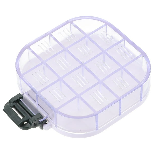 Caja de plástico para guardar pintura, pigmentos y colores (1 unidad).