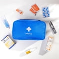 thumbnail image 4 of Portable Packing First Aid Kit Emergency Medical Bag Storage Case Waterproof Car Kits Bag Organizer Travel Survival Empty Bag Blue, 4 of 6