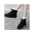 thumbnail image 3 of Fangasis Ladies Non Slip Booties Plush Lining Breathable Warm Boot Work Winter Shoes Black 7.5, 3 of 5