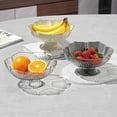 thumbnail image 3 of Djiypn Cute Fruit Bowl - Decorative Plastic Pedestal Bowls for Kitchen & Dining Table, Versatile Centerpiece Display for Fruits, Snacks, Home Decor 10“, Gold, 3 of 7