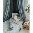 thumbnail image 6 of Kids Bed Canopy with Frills Cotton Hanging Tent Curtain Net for Reading Nook Hideaway Bedding Play Room Decor(Blue), 6 of 12