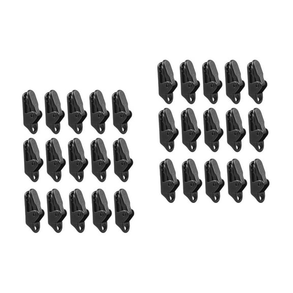 2 Pieces Tarps Hooks Wind Clip Bungee Cord Tent Securing Clips