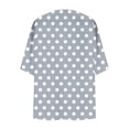 thumbnail image 4 of Mujeres de Manga Larga Tops Casual Impreso Suelto Cubrir Blusa de Cardigan Primavera Verano, 4 of 5