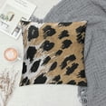 thumbnail image 2 of Shiartex  Decorative Pillow Cushion Covers Animal Leopard Print Safari African Wild Fur Square Throw Waist Pillow Case Cushion Cases for Sofa Bedroom Living Room  White, 2 of 5