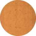 thumbnail image 1 of Ahgly Company Indoor Round Oriental Orange Traditional Area Rugs, 6' Round, 1 of 4