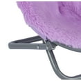 My Life As Fluffy Saucer Chair for 18" Dolls, Purple
